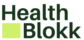 HealthBlokk Logo – Partner von The Happy Beans